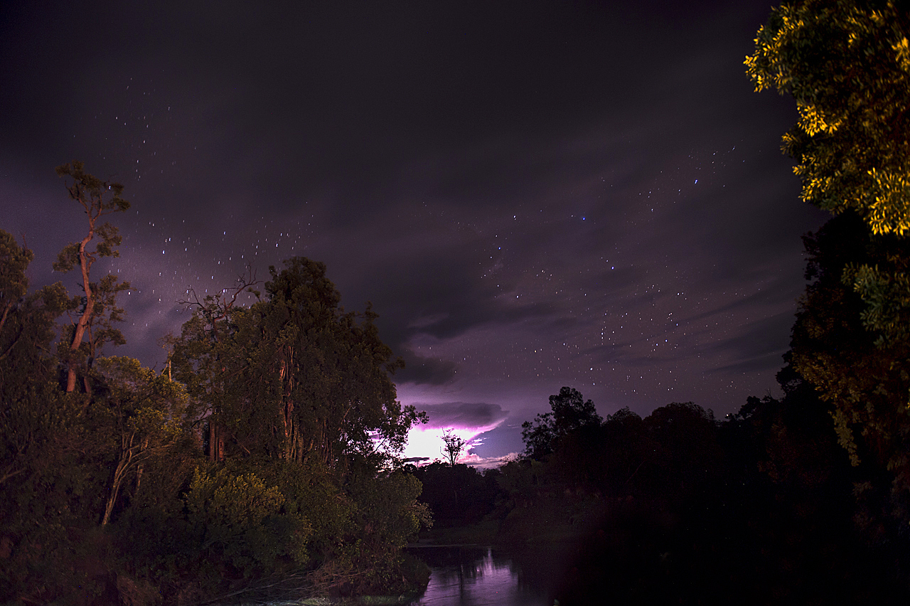 Regenzeit in der Mara